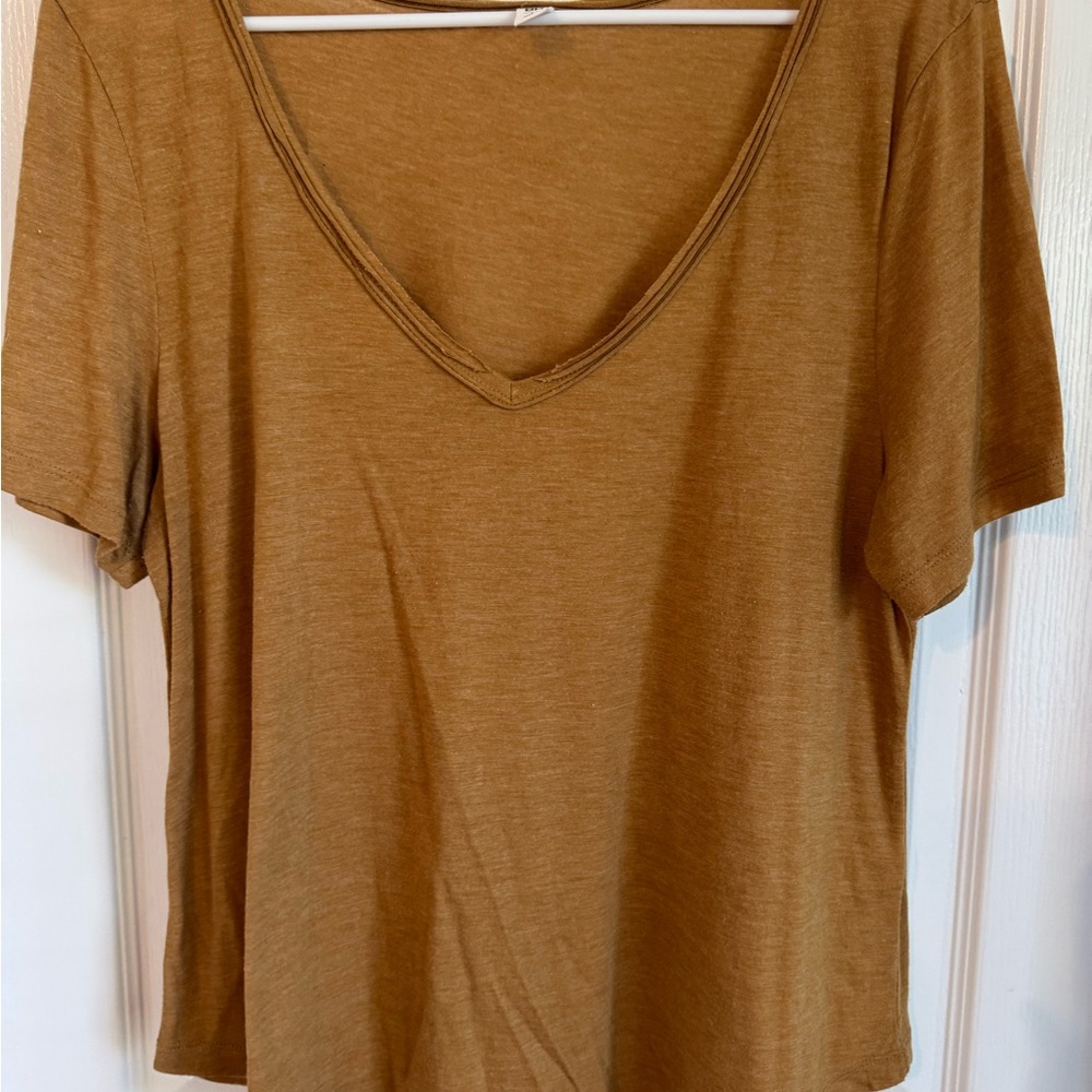 BP Tan V-Neck
